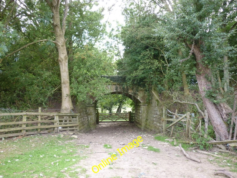 Photo 6x4 A walk from Pickering #128 Harome Walking under the railway bri c2010