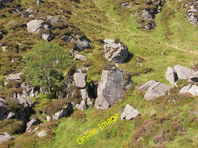 Photo 6x4 Boulder field, Clach Bheinn Carrick Castle Clach Bheinn is a ve c2010