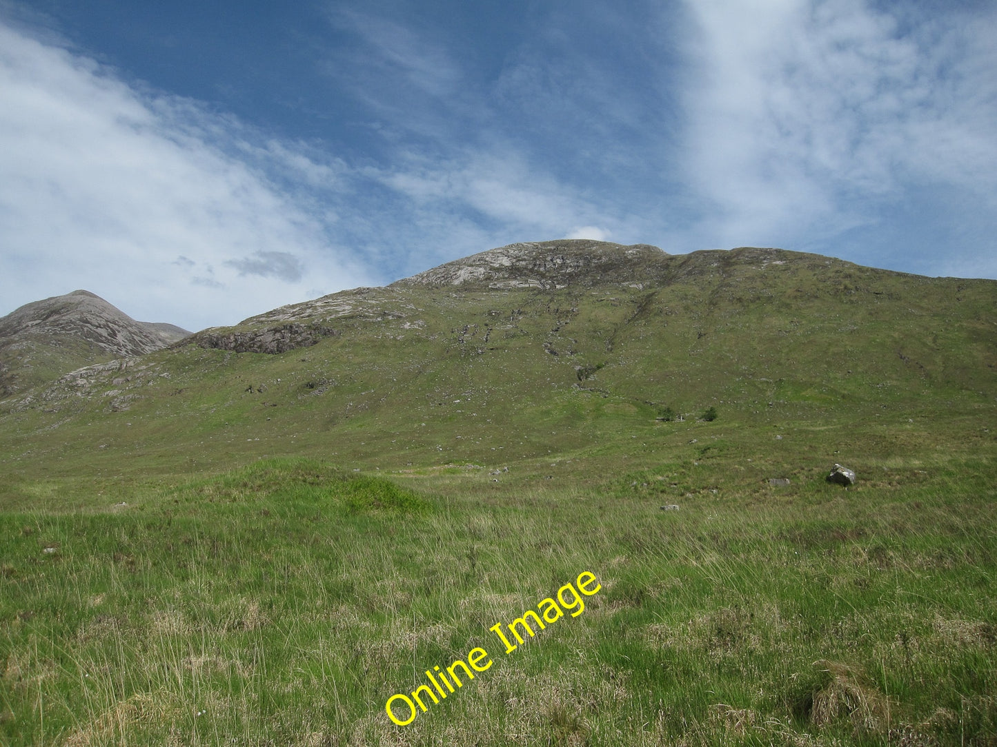 Photo 6x4 Looking up Stob an Duine Ruaidh Inverghiusachan Point  c2010