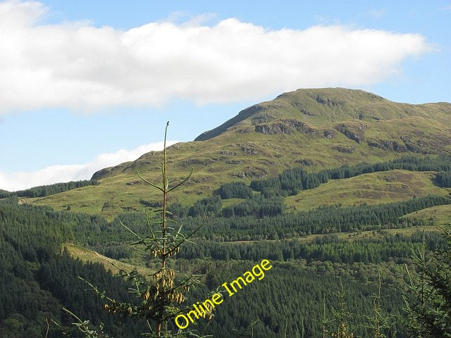 Photo 6x4 Beinn a' Mhanaich Portincaple View across Loch Long towards Bei c2010