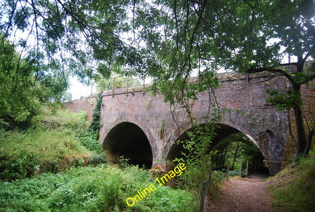 Photo 6x4 Railway bridge over the Shallows Lower Haysden  c2010