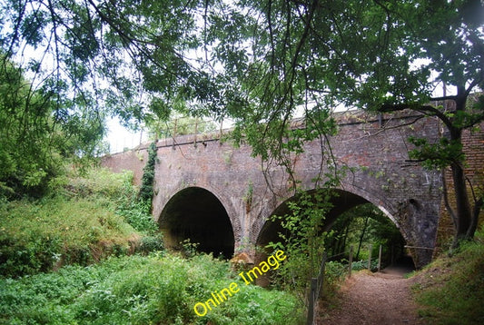 Photo 6x4 Railway bridge over the Shallows Lower Haysden  c2010