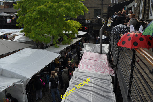 Photo 6x4 London : Camden - Camden Town Market The covers are on the mark c2010