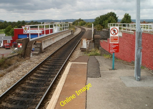 Photo 6x4 The view north from Grangetown railway station, Cardiff Cardiff c2010