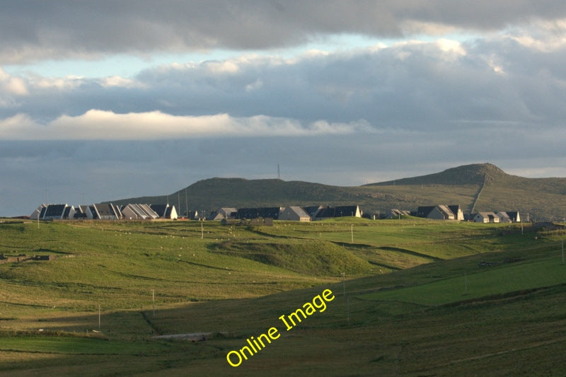 Photo 6x4 Saxa Vord Resort from Norwick Northdale\/HP6413 The former RAF  c2010