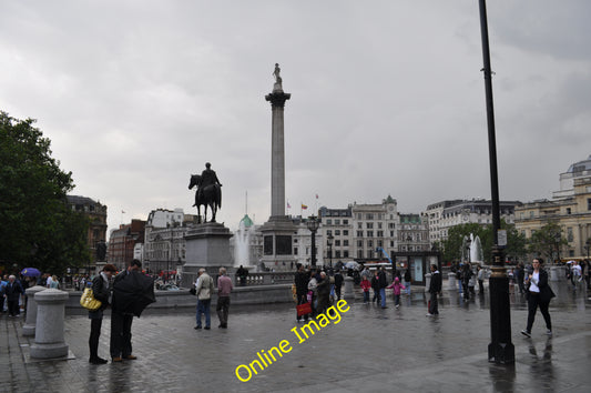 Photo 6x4 London : Westminster - Trafalgar Square Looking over Trafalgar  c2010