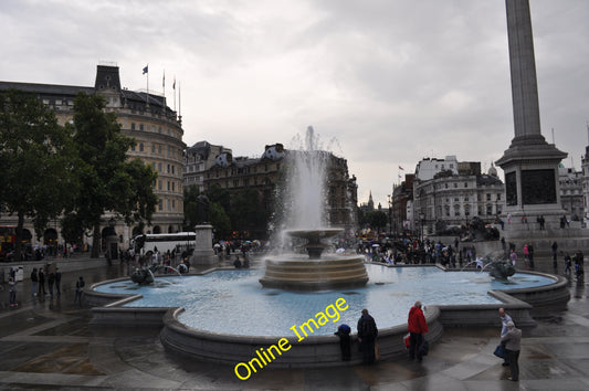 Photo 6x4 London : Westminster - Trafalgar Square Looking at one of the f c2010