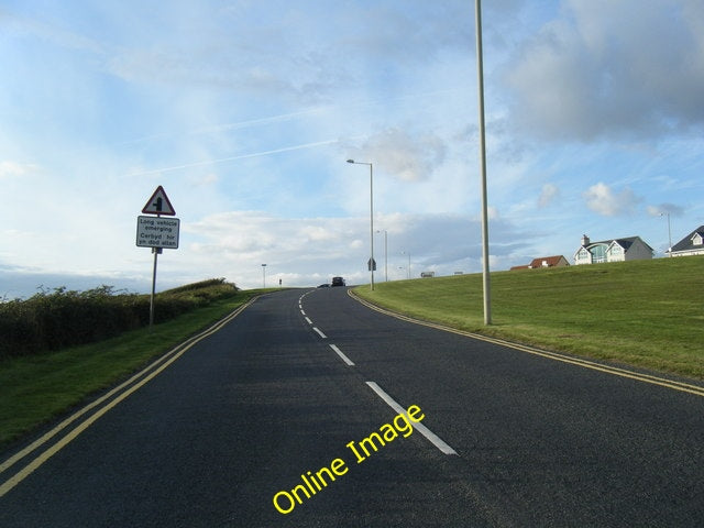 Photo 6x4 Redundant road sign Porthcawl The roadtrain has been withdrawn  c2010