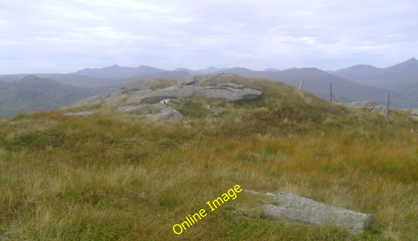 Photo 6x4 Maol an Fhithich Ardlui The highest of a number of small summit c2010