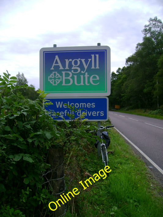 Photo 6x4 A82 entering Argyll & Bute Inverarnan The A82 entering Argyll & c2010