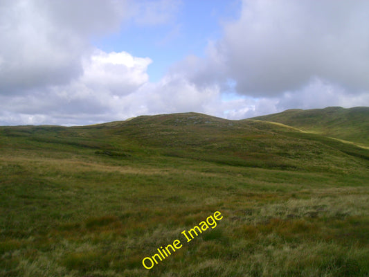 Photo 6x4 Clachaig Hill Clachaig\/NS1181 Looking towards the summit of Cl c2010