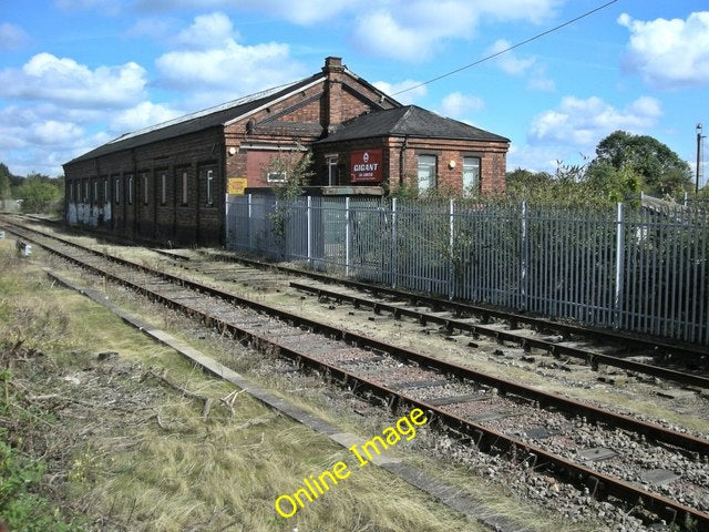 Photo 6x4 Market Harborough Station Old Railway building on sidings at th c2010