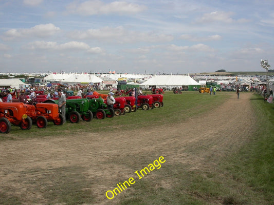 Photo 6x4 Great Dorset Steam Fair, Main Ring Tarrant Hinton Vintage tract c2010