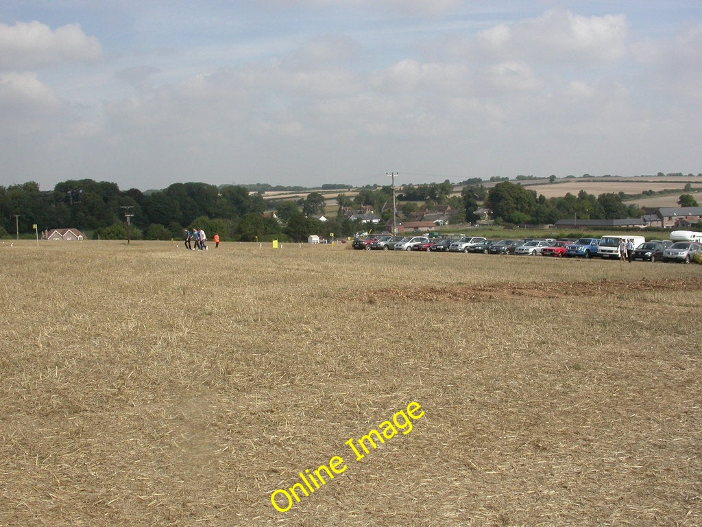 Photo 6x4 Great Dorset Steam Fair, car park Tarrant Hinton North Car Park c2010