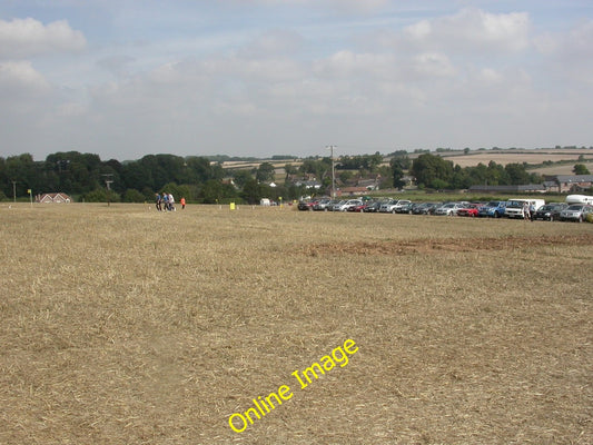 Photo 6x4 Great Dorset Steam Fair, car park Tarrant Hinton North Car Park c2010