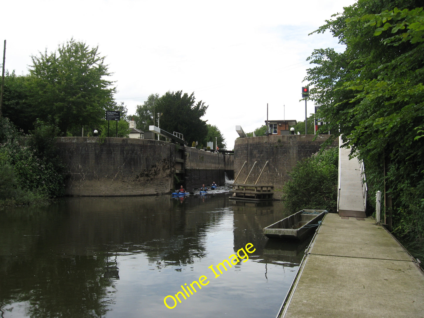 Photo 6x4 Lincomb Lock, River Severn Stourport-on-Severn  c2010