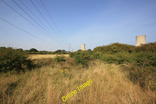 Photo 6x4 Fields near Teesside Power Station Grangetown\/NZ5520 This phot c2010