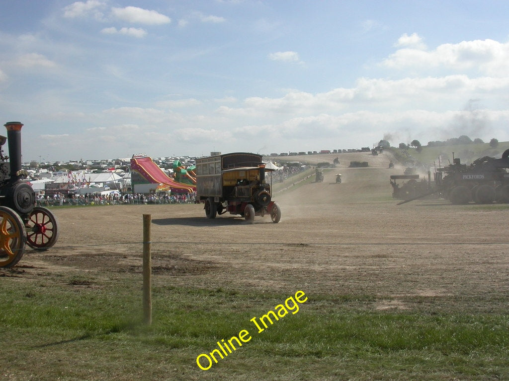 Photo 6x4 Great Dorset Steam Fair, Heavy Haulage Arena Blandford Camp Per c2010