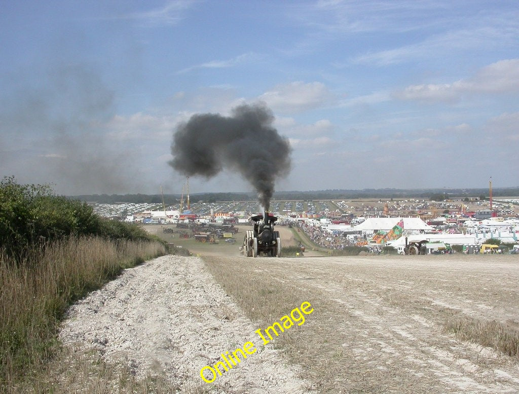 Photo 6x4 Great Dorset Steam Fair, traction engine Blandford Camp Labouri c2010