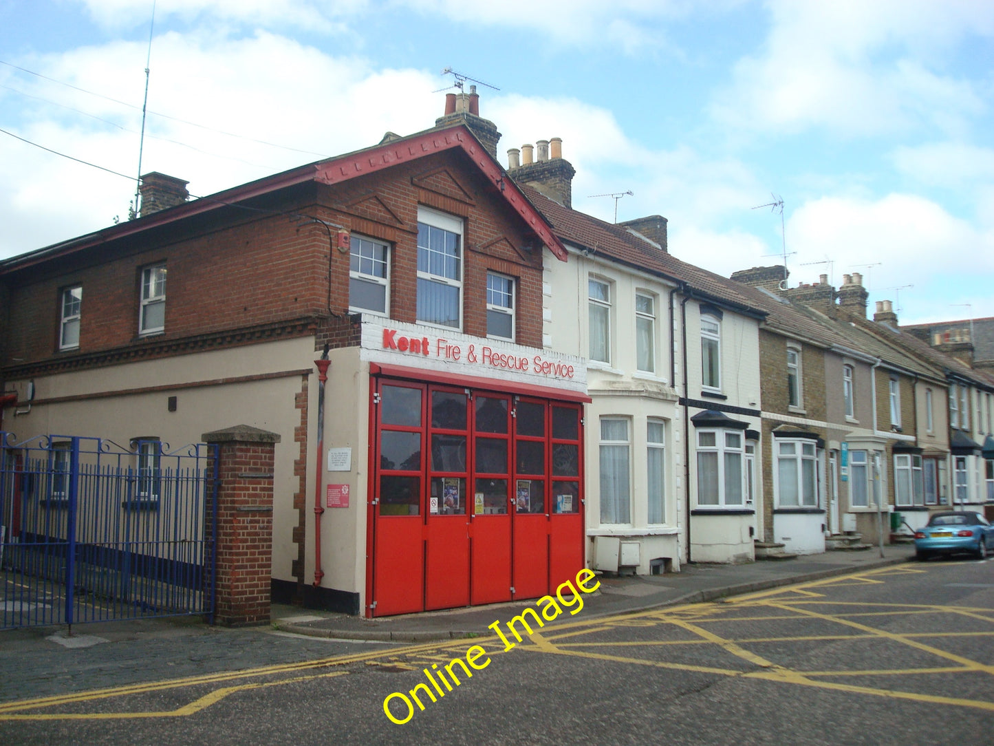 Photo 6x4 Gillingham fire station Gillingham\/TQ7767  c2010