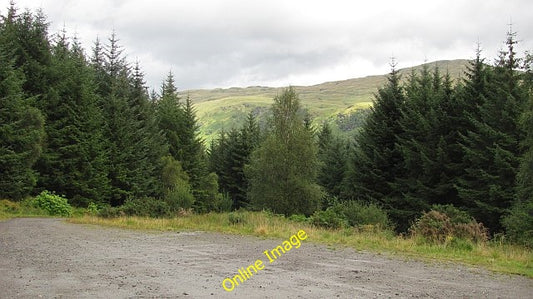 Photo 6x4 Carpark, Coilessan Ardgartan Not where it is shown by the Ordna c2010