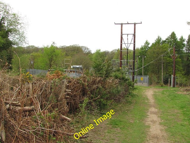 Photo 6x4 Substation, Bixhead Coalway On the edge of the forest. c2010