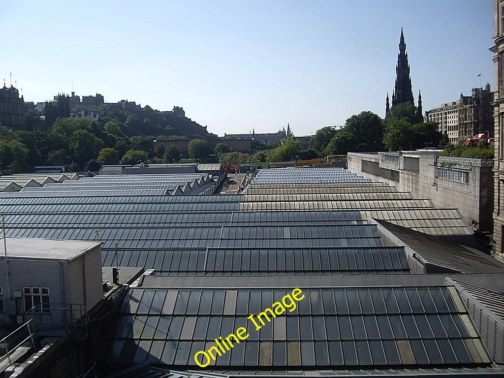 Photo 6x4 Roof canopy of Waverley Station (W) Edinburgh Looking towards t c2010