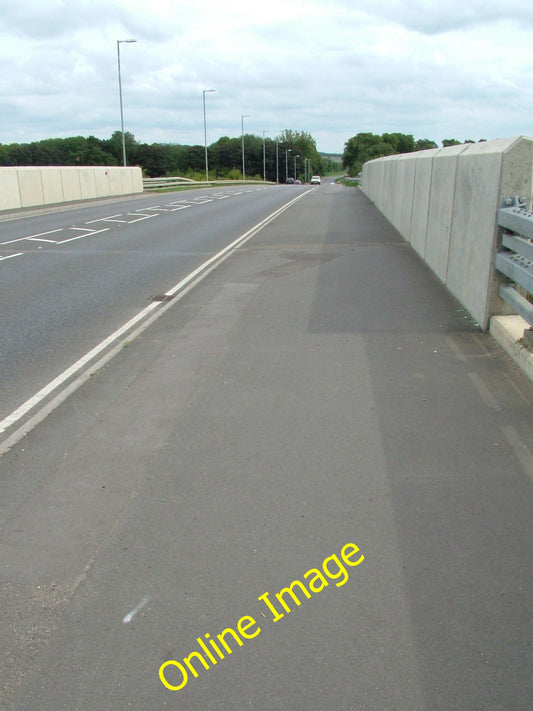 Photo 6x4 A606 Oakham Bypass Oakham\/SK8509 From the railway bridge looki c2010