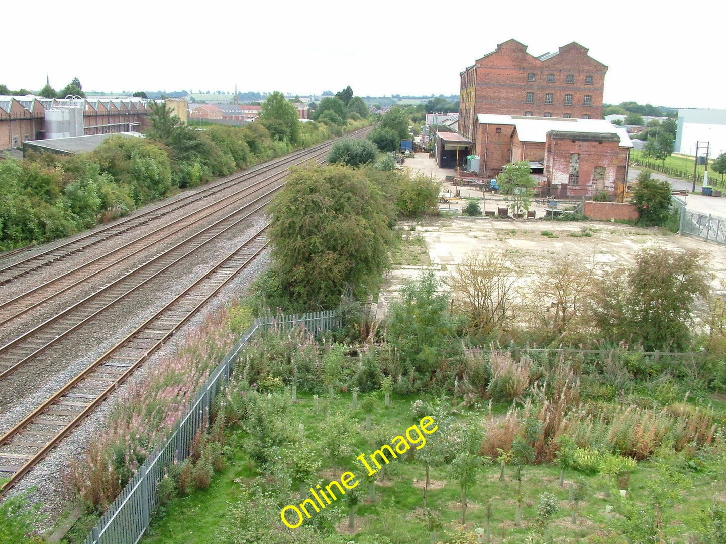 Photo 6x4 Oakham Leicester railway line Oakham\/SK8509 Looking towards Oa c2010