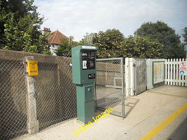 Photo 6x4 Departure gate at Collington Station Bexhill  c2010