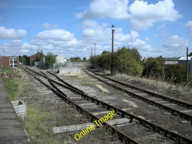 Photo 6x4 Market Harborough Station Old sidings at the station. c2010