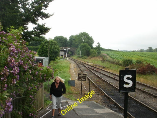 Photo 6x4 Looking east from Cranmore Railway Station Cranmore\/ST6643 Cra c2010