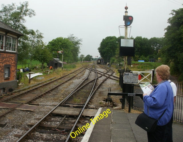 Photo 6x4 The view west from Cranmore station Chesterblade Cranmore is th c2010