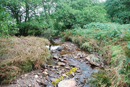 Photo 6x4 River in Gleann d\u00c3\u00a0 Leirg Inverneill In very low flow c2010