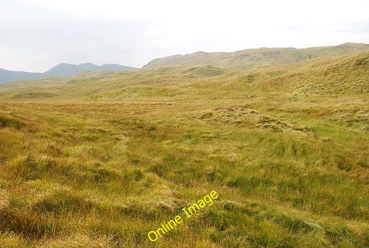 Photo 6x4 Moorland east of Stuchd Bhreac Inverneill Tussocky, boggy and d c2010