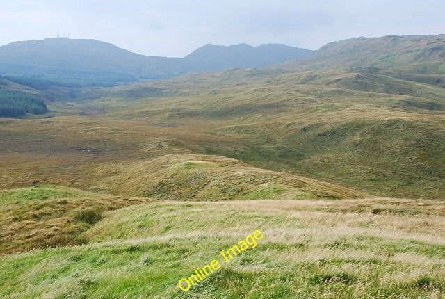 Photo 6x4 Moorland view Inverneill Looking diagonally south-west across t c2010