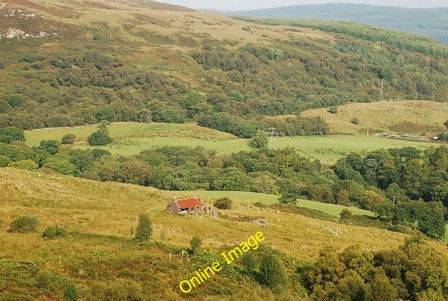 Photo 6x4 Ruin at Sr\u00c3\u00b2ndoire Inverneill View from the slopes of c2010