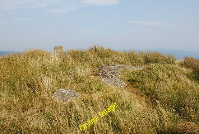 Photo 6x4 Triangulation pillar on Meall Dubh Inverneill A small exposure  c2010