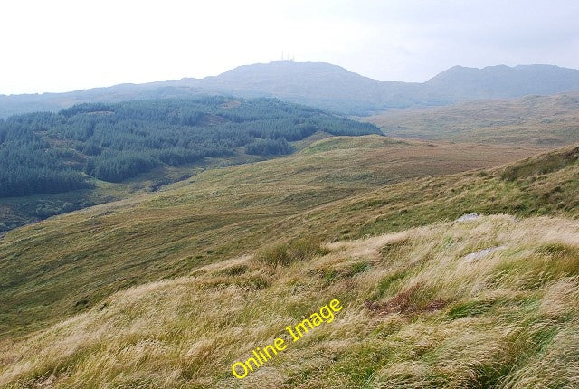 Photo 6x4 Ardtalligan Burn Meall Dubh\/NR8477 The burn runs in front of t c2010