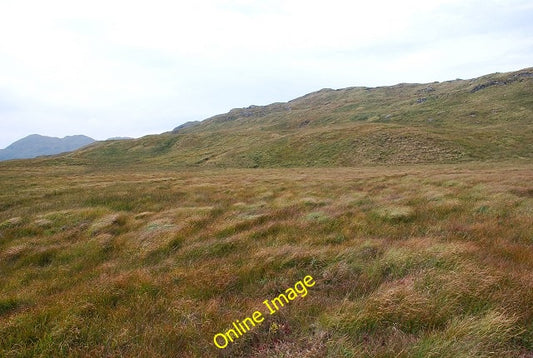 Photo 6x4 Moorland view Cruach a' Phubuill Slopes south of Stuchd Bhreac. c2010