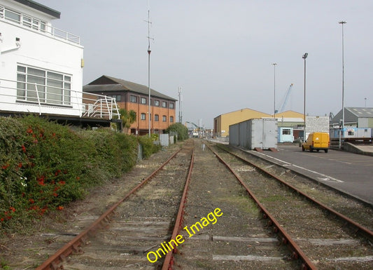 Photo 6x4 Poole, disused railway line Poole\/SZ0191 Line from Hamworthy t c2010