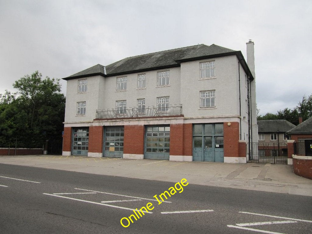 Photo 6x4 An old fire station Downfield\/NO3833 The map says county offic c2010