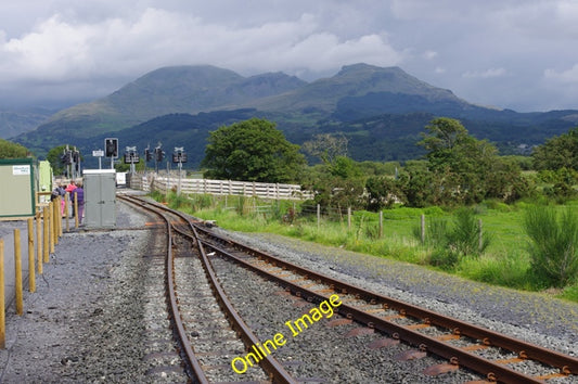 Photo 6x4 Welsh Highland Railway, Pont Croesor station Prenteg Pont Croes c2010