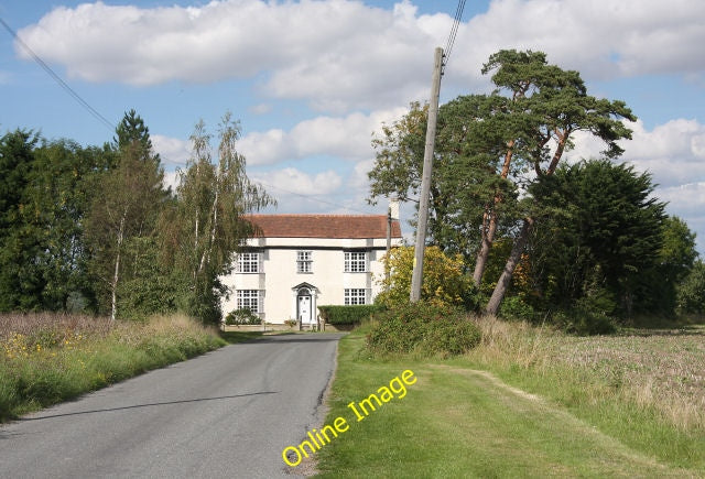 Photo 6x4 Road leading to Ashen Hall Pannel's Ash This minor road, known  c2010