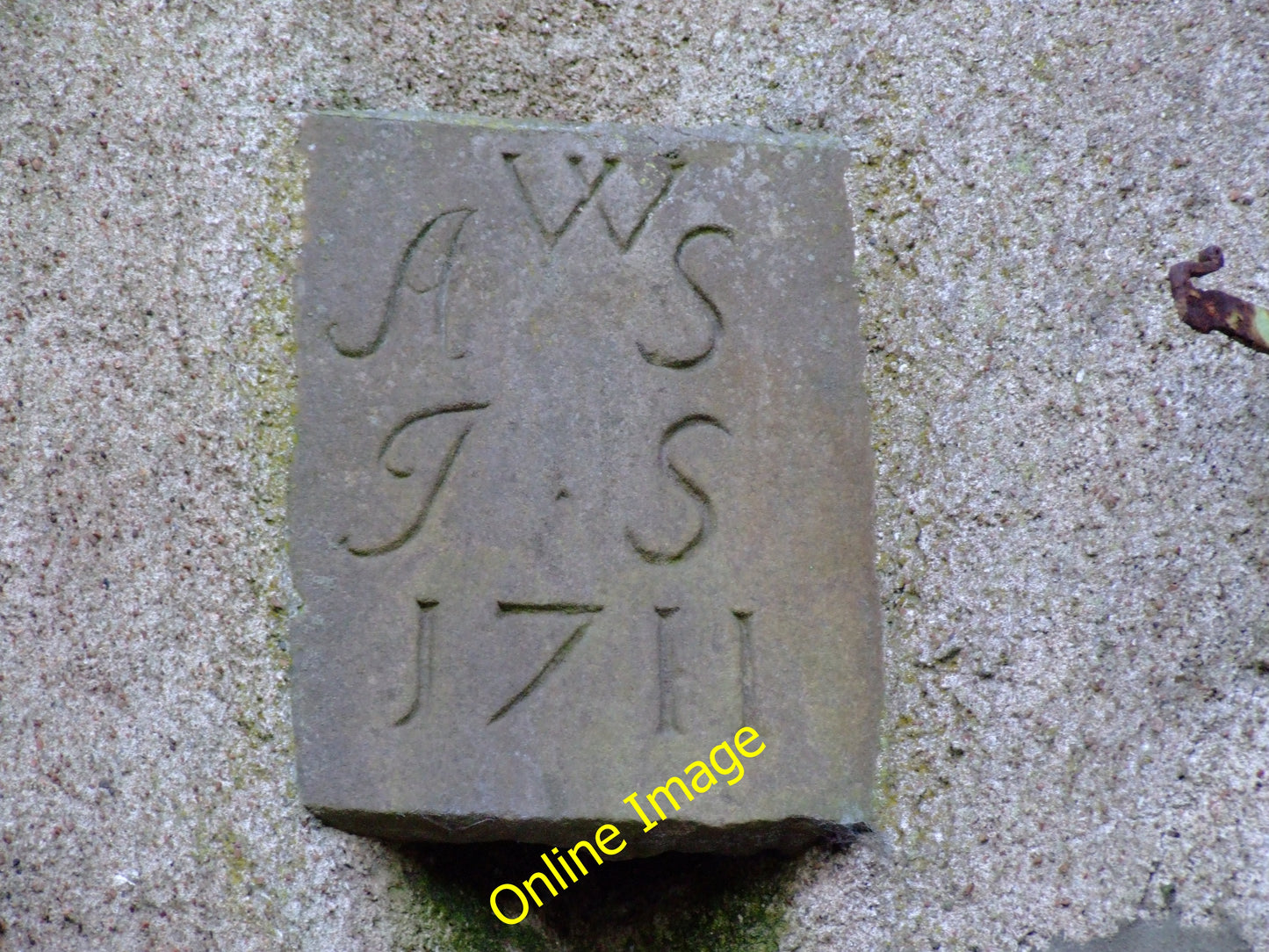 Photo 6x4 Inscription above Howe O' Buchan House Coplandhill Confusingly, c2009