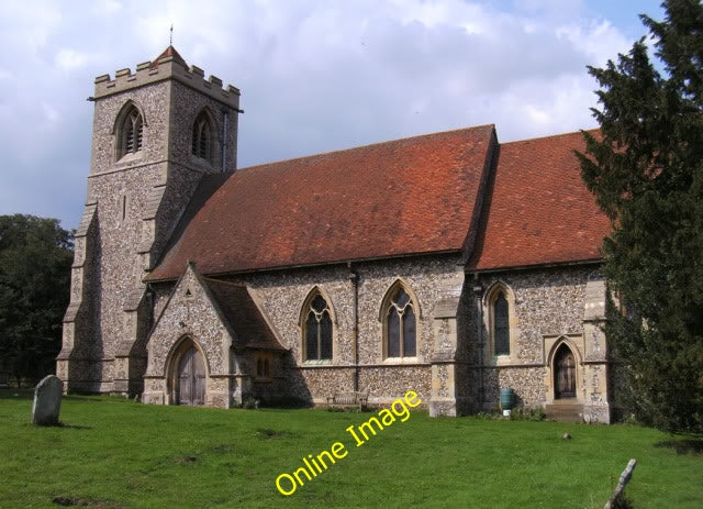 Photo 6x4 St Mary the Virgin Church, Farnham, Essex Farnham\/TL4724  c2009