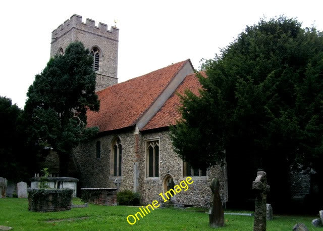 Photo 6x4 St Martin's Church, White Roding, Essex White Roding or White R c2008