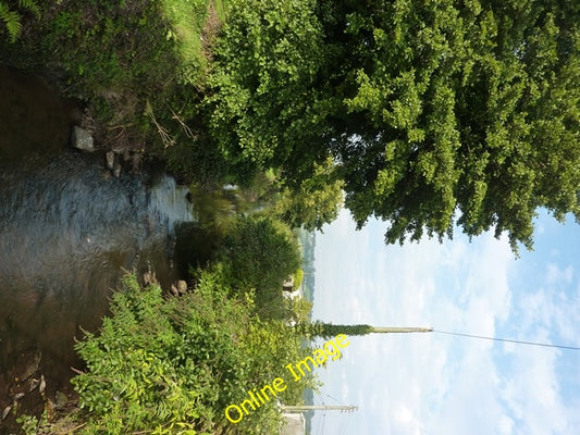 Photo 6x4 Stream beside Railway St Blazey Tywardreath Highway Taken from  c2010