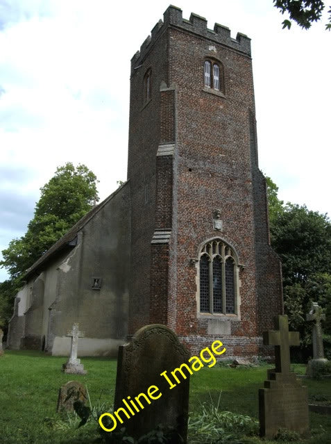 Photo 6x4 St Margaret's Church, Tilbury Juxta Clare, Essex Meadowend\/TL7 c2009