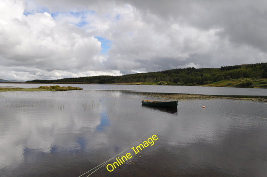 Photo 6x4 Boat on a still loch Tobermory  c2010